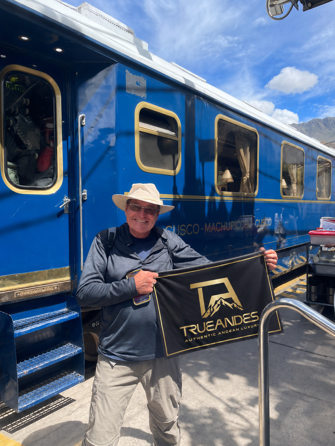 Tren de lujo por los Andes